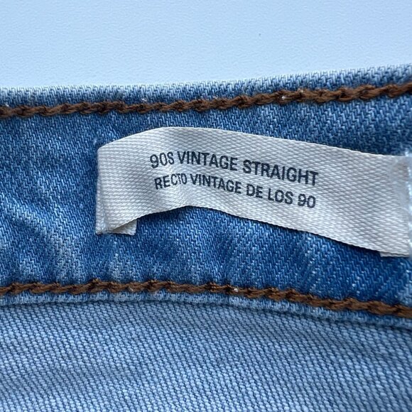 Universal Thread Womens High-Rise 90's Vintage Straight Jeans Light Blue Size 16 - Picture 7 of 8
